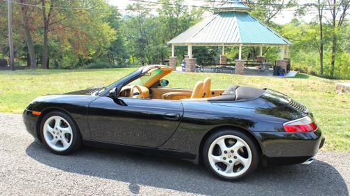 Black 1999 Porsche 911 911 Carrera Cabriolet